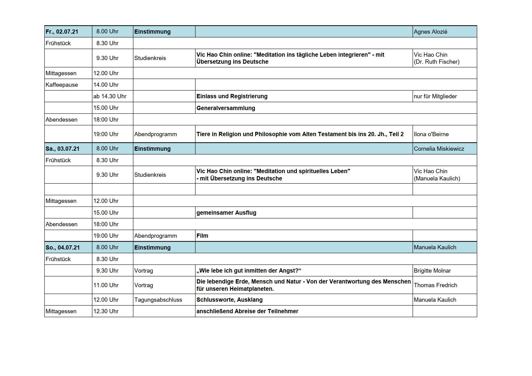 Programm 2021 2