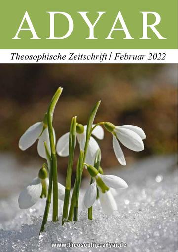 ADYAR - Theosophische Zeitschift | Februar 2022