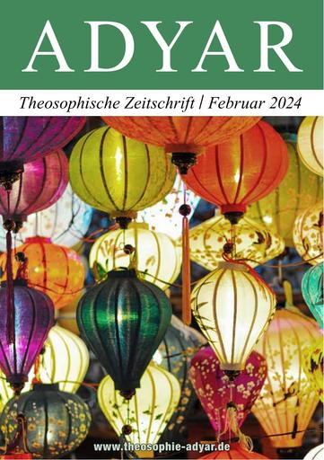 ADYAR Theosophische Zeitschrift | Februar 2024
